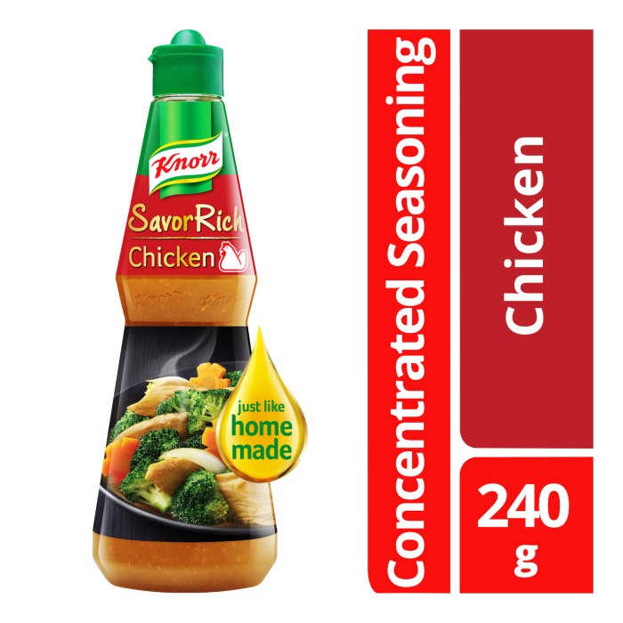 

BEST SELLER - KNORR SAVORRICH CONCENTRATED SEASONING - CHICKEN 240G