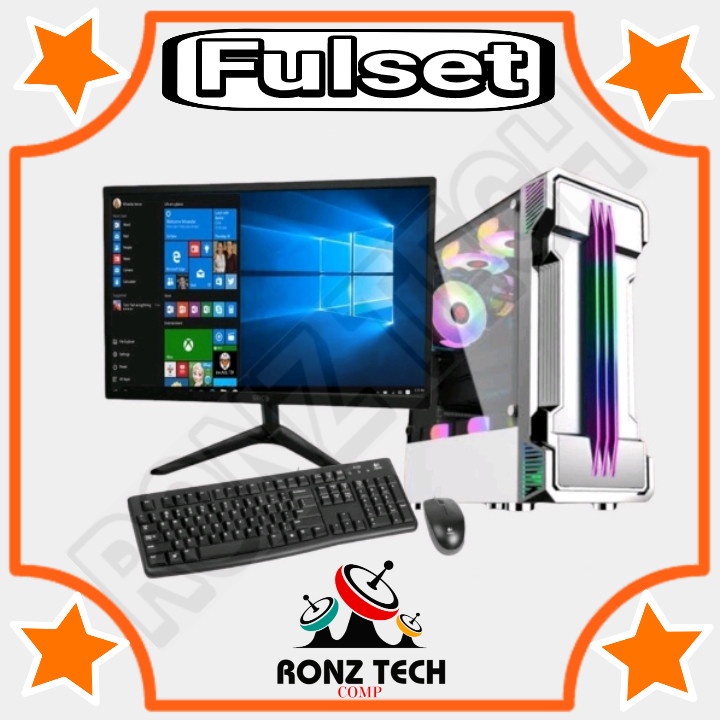 KOMPUTER FULL SET MURAH INTELL CORE i5 RAM 8GB SSD HDD 500GB