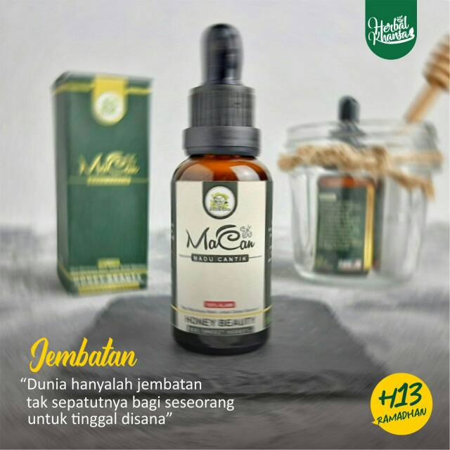 Madu Cantik ORIGINAL MaCan  perawatan  wajah alami
