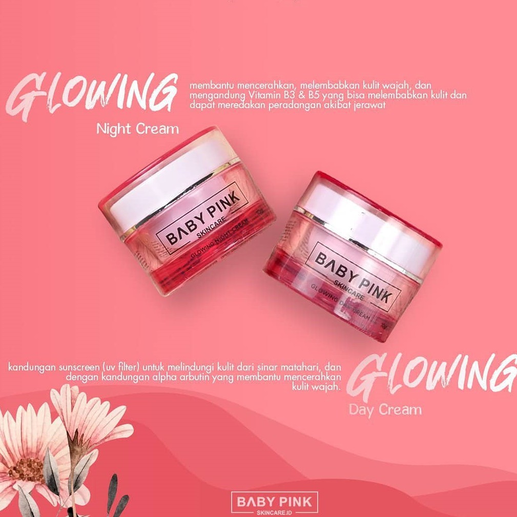 Glowing NIGHT CREAM babypink