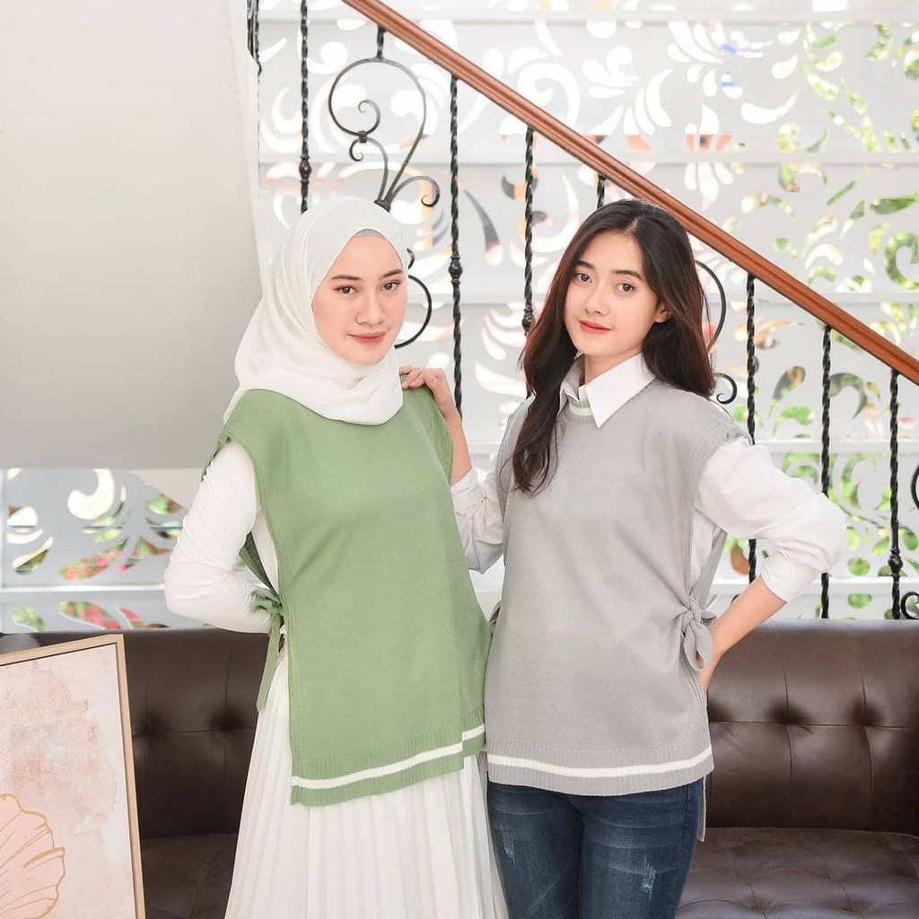 Nara Grosir - Oreo Vest | Vest Rajut Wanita