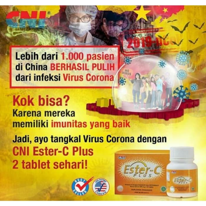 ESTER C PLUS CNI VITAMIN C TERBAIK
