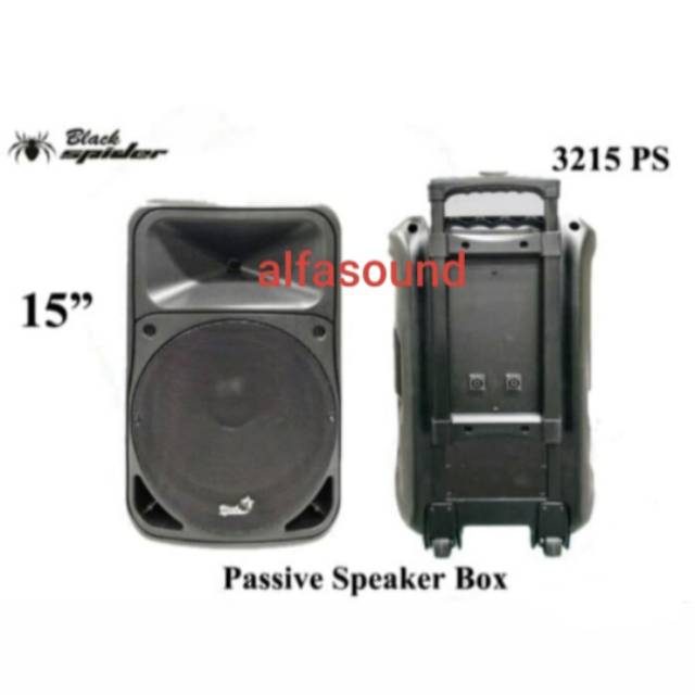 Speaker Pasif Black Spider 3215PS Speaker 3215 PS 15 Inch