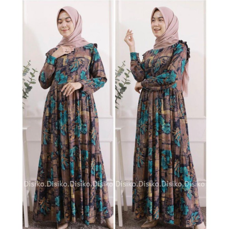 Baju Gamis Nabila Dress By Disiko