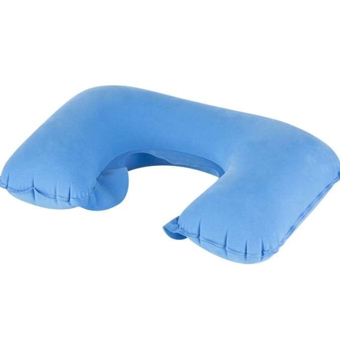 Bantal Leher Tiup Travel Pillow Bantal Portable