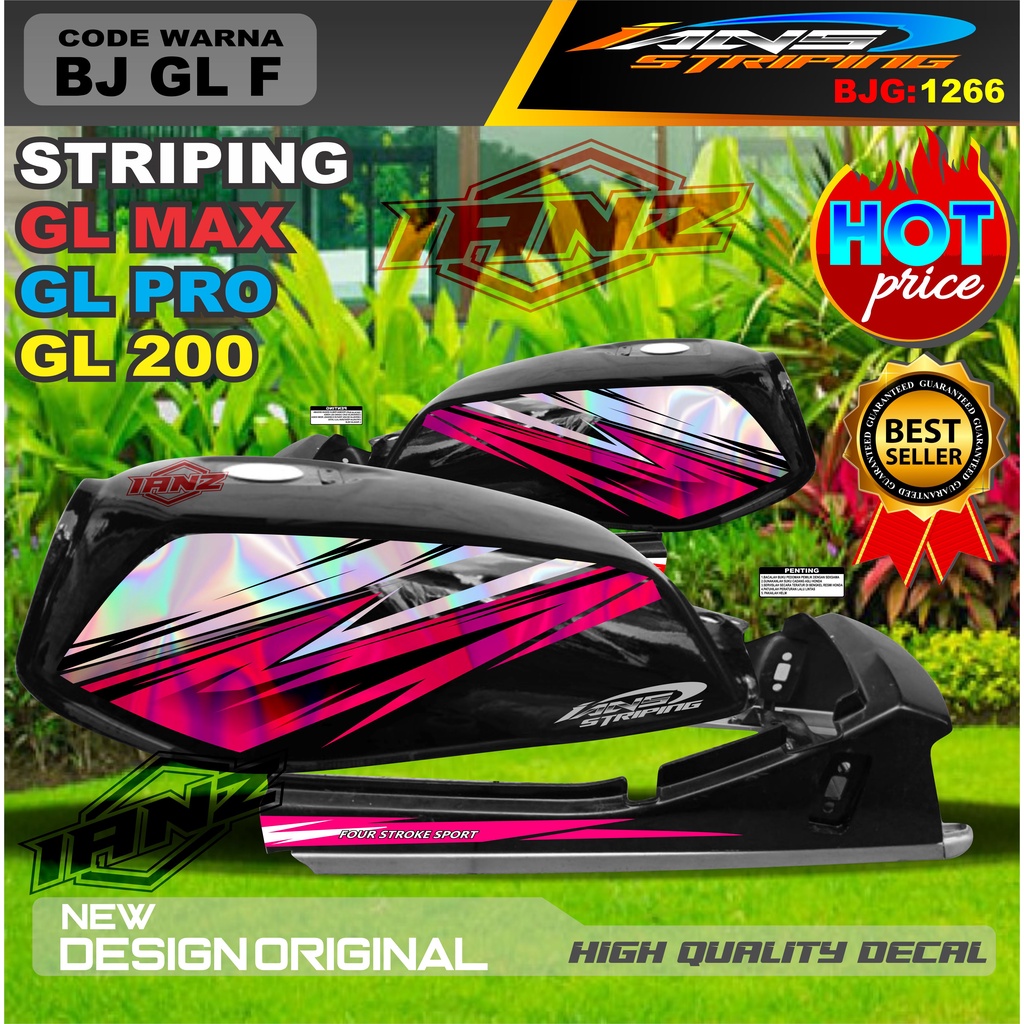 STRIPING CUSTOM GL MAX / VARIASI STRIPING GL PRO GL 2000