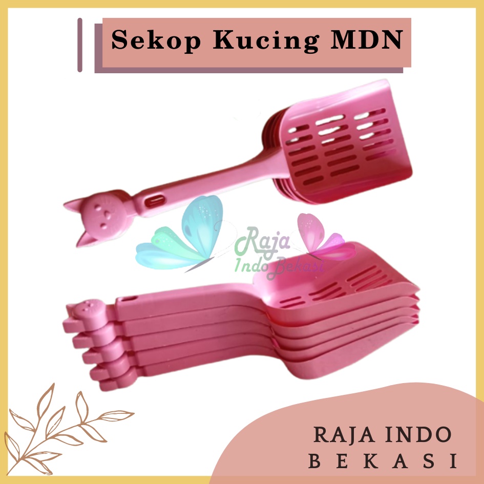 Sekop Kucing MDN Serokan Pasir Hewan Peliharaan Kucing Anjing Kelinci Burung Sugar Glider Sekop Scoop Litter Serokan Pup Kandang Hewan Peliharaan Sekop Kotoran Kucing Kitty 26 cm | Cat Litter Scoop Hello | Serokan Pasir Kucing Lucu