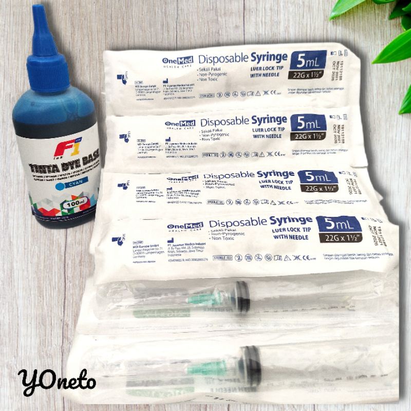 Suntikan Tinta Printer 10ml/5ml