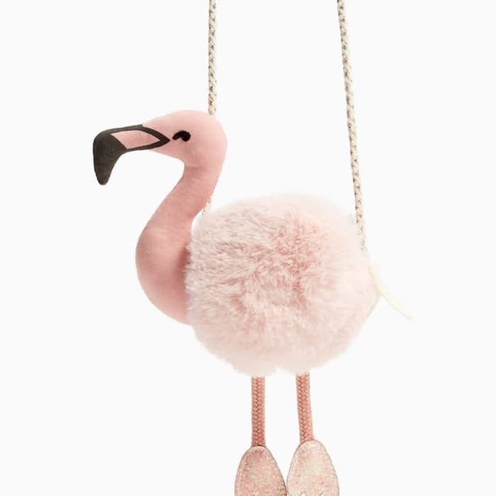 Zara baby tas selempang anak flamingo tas bayi tas anak