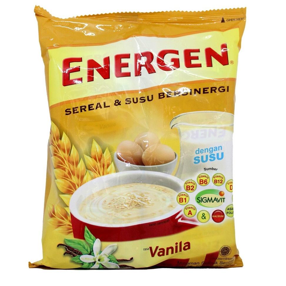 

(F-OYE) (㊚) Susu Sereal Energen Coklat / Vanila / Energen Champion - 10pcs x 34gr |murah)