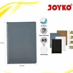 

Buku spiral/ring book/ruled note book joyko NB-690