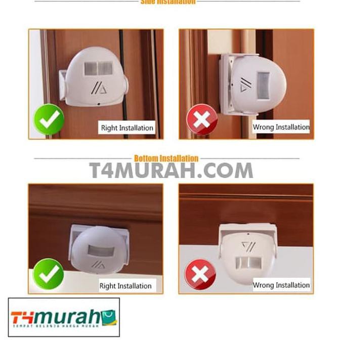 Jual : Bel selamat datang, Bel Pintu Otomatis, Dilengkapi Sensor Gerak