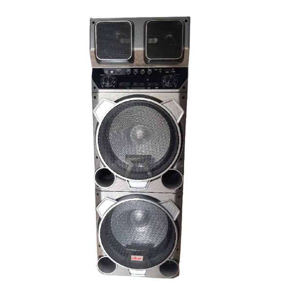 SPEAKER AKTIF 15 INCH DOUBLE DAT DT 1502 USB BLUETOOTH