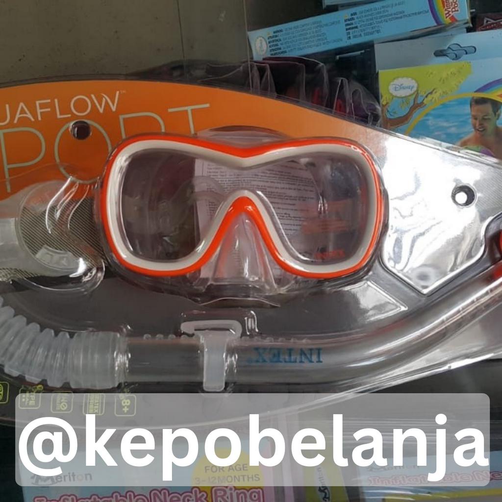 Intex 55647 | Snorkel Wave Rider Swim Set Aqua Flow Sport Intex 55647 | ALAT SNORKELING intex 55647