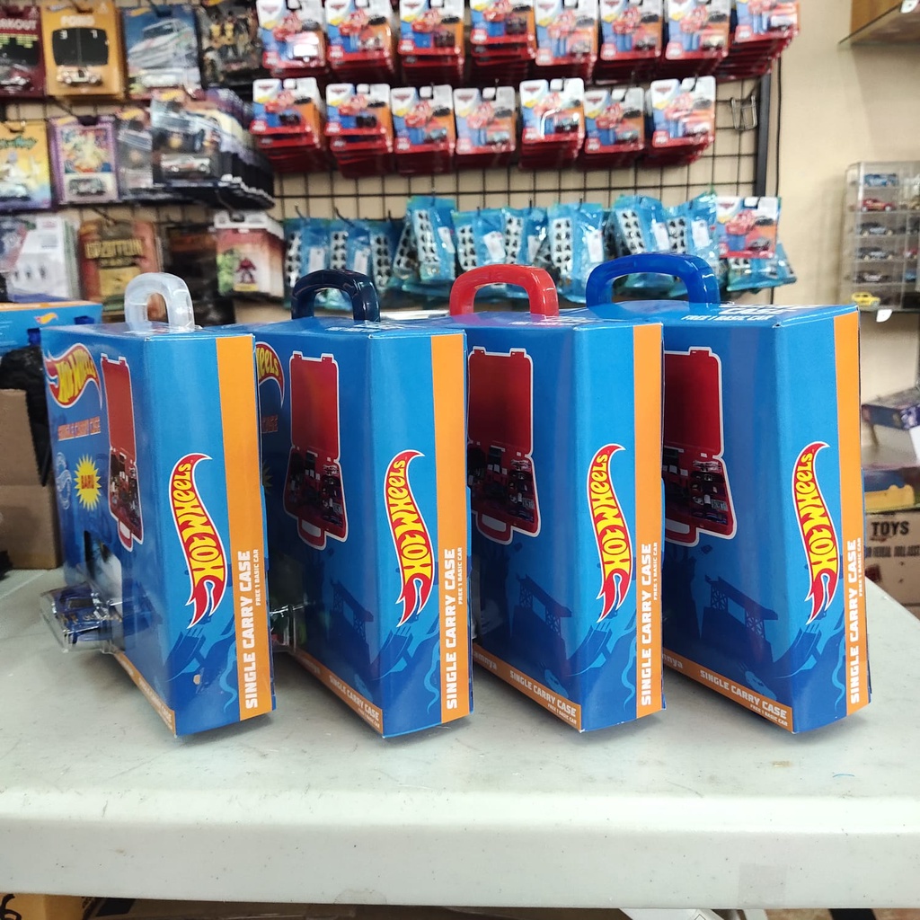 Hotwheels Koper Carry Case Orisinil Free Hotwheels - Bisa Pilih 50 Model