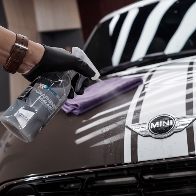 GRAPHENE SEALANT - nanoTECH PROTECTION - Sealant Matrix Carbon Graphene - Nano Ceramic Coating - Paint Protection - Soft Coat - Perawatan Coating - Coating Maintenance - Soft Coating - Pengkilap Mobil - Pengkilap Motor - Sealant Guard - Wax Mobil Motor