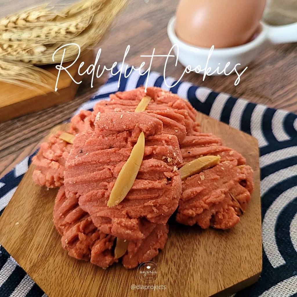 

REDVELVET COOKIES ANJARIS - KUE LEBARAN - KUE NATAL - KUE HOMEMADE