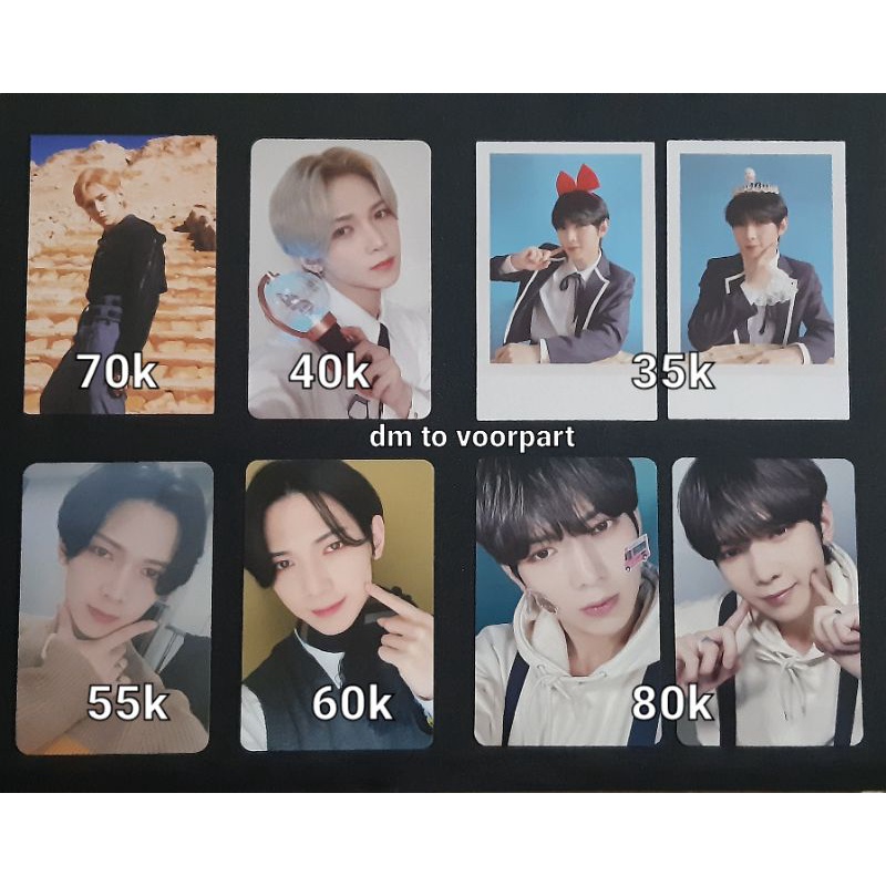 PC PHOTOCARD YEOSANG ATEEZ TREASURE EP 1 LS EVERLINE WONDERWALL