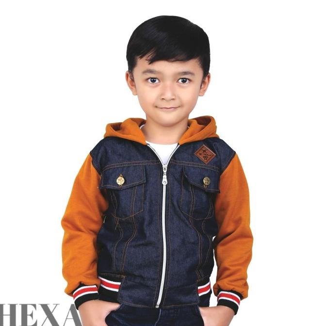 Jaket Levis Anak Laki Laki Cowok Usia / Umur 4 5 6 7 8 Tahun Murah