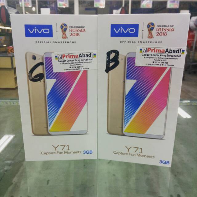 Vivo Y71 Ram 3