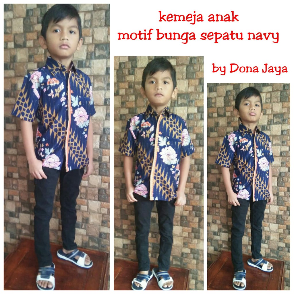 Kemeja Batik Anak Aneka Pilihan Motif