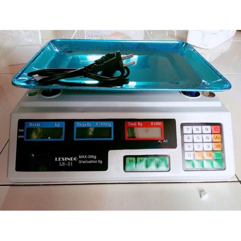 Timbangan Buah Digital Lesindo LS-21 30KG
