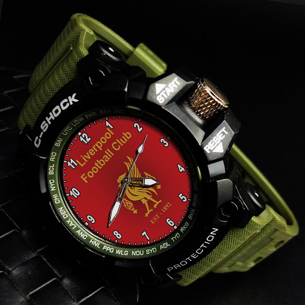 (EXCLUSIVE) JAM TANGAN LIVERPOOL 4 (STRAP WARNA)