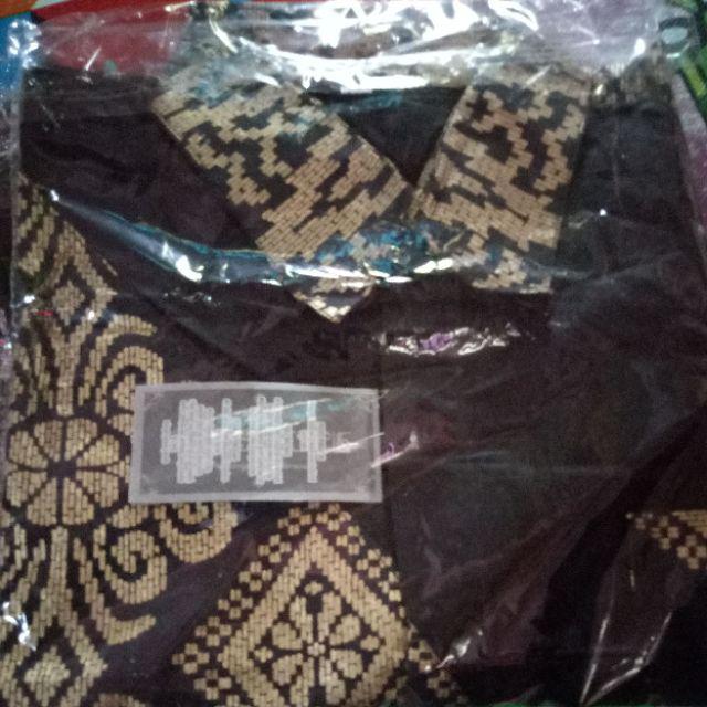 Bswart Batik Hrb026 Kenongo Hem Pendek Padi Pekalongan M L Xl Batik Pria Murah Modern Grosir