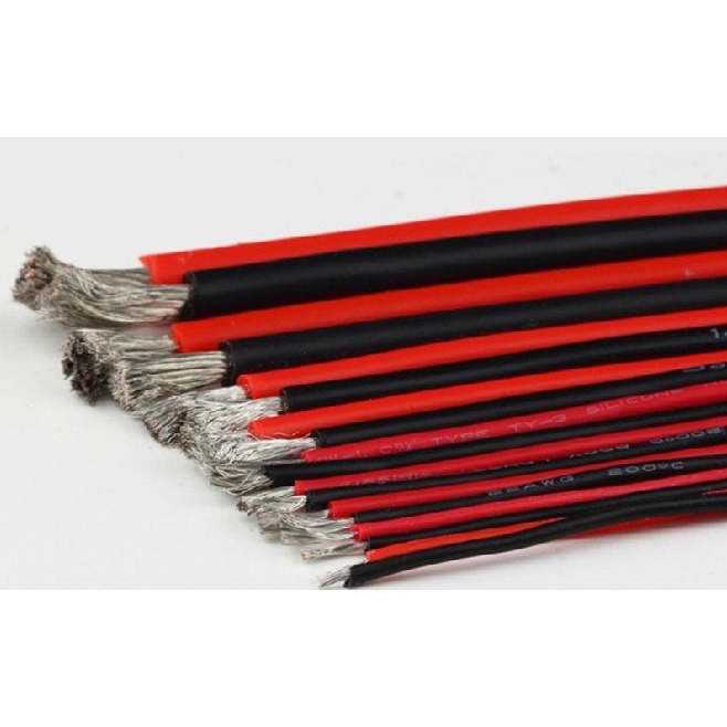 Kabel Silicon AWG 20 Super Flexible Tahan 200 Drajat Celcius 20AWG