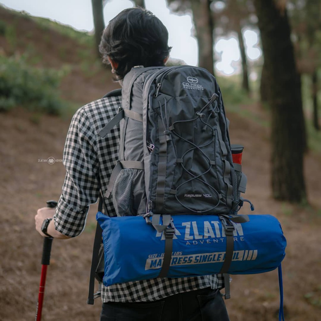 Tas Ransel / Daypack Co-trek Kapuas 40L Include Rain Cover Original Terlaris