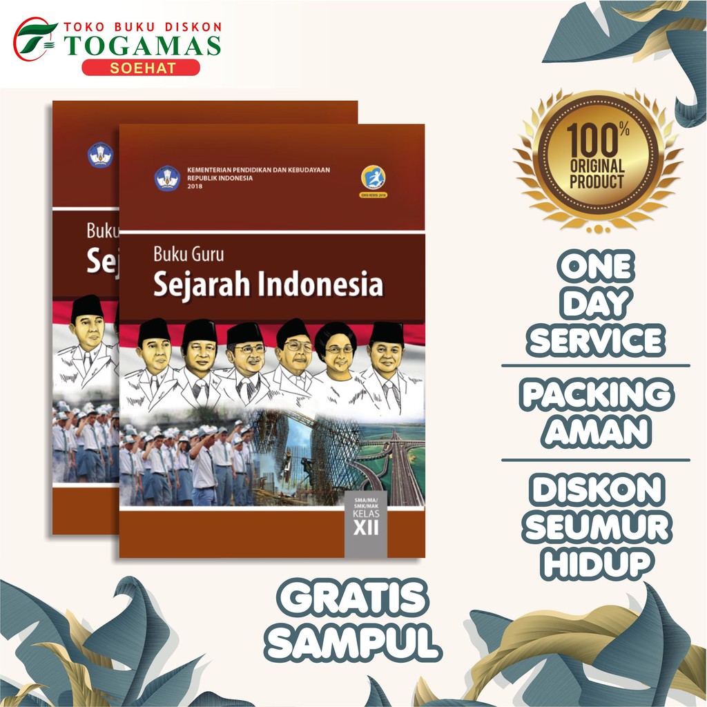 Jual Buku Sejarah Indonesia Kelas 3 SMA/SMK - Kementerian | Shopee ...