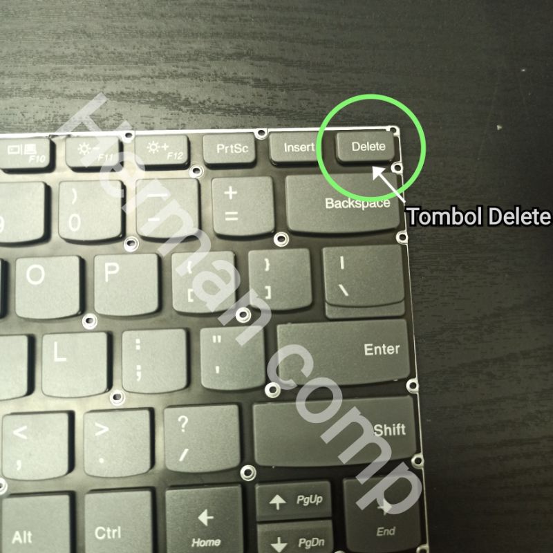 Keyboard Lenovo Ideapad 330-14 330-14ast 330-14isk 330-14igm 330-14ikb Tombol Delete