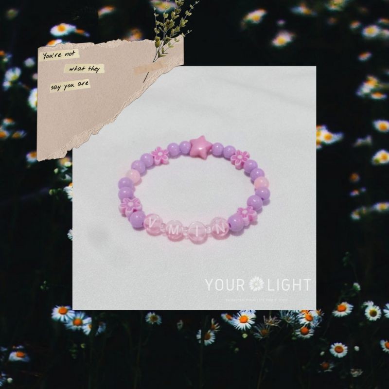 Custom Beads Bracelet