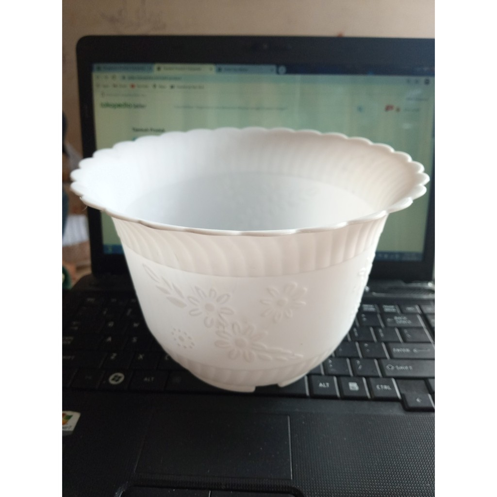 pot putih HONGTA HT-HB 8503 PUTIH /HONGTA POT PUTIH