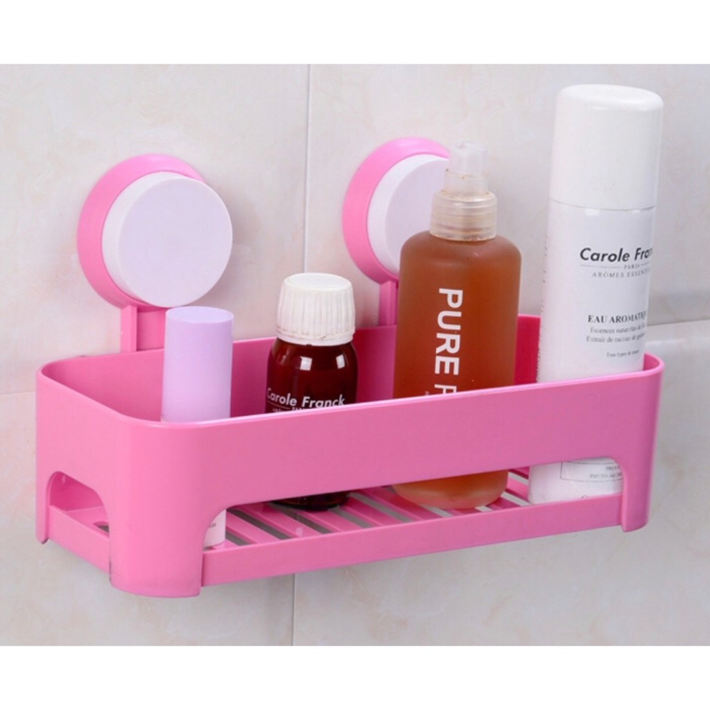 rak sabun dan shampo / bathroom shelves / rak gantung serbaguna