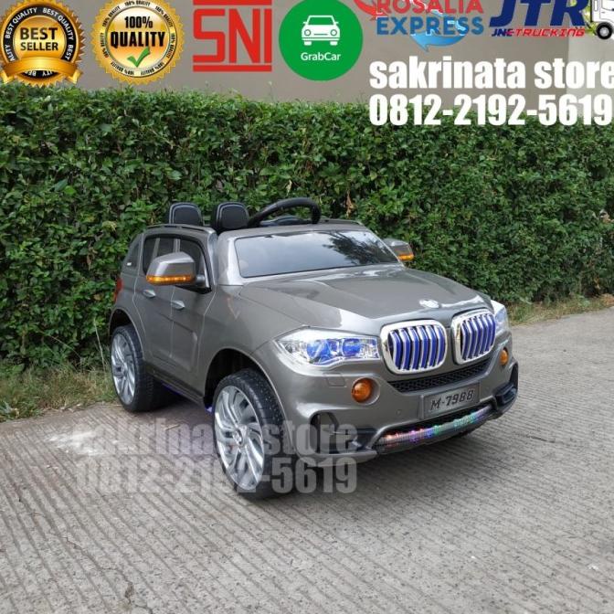 Bmw X5 Abu Mainan Mobil Aki Anak Pmb 7988 Rf9Rgi6Ptk