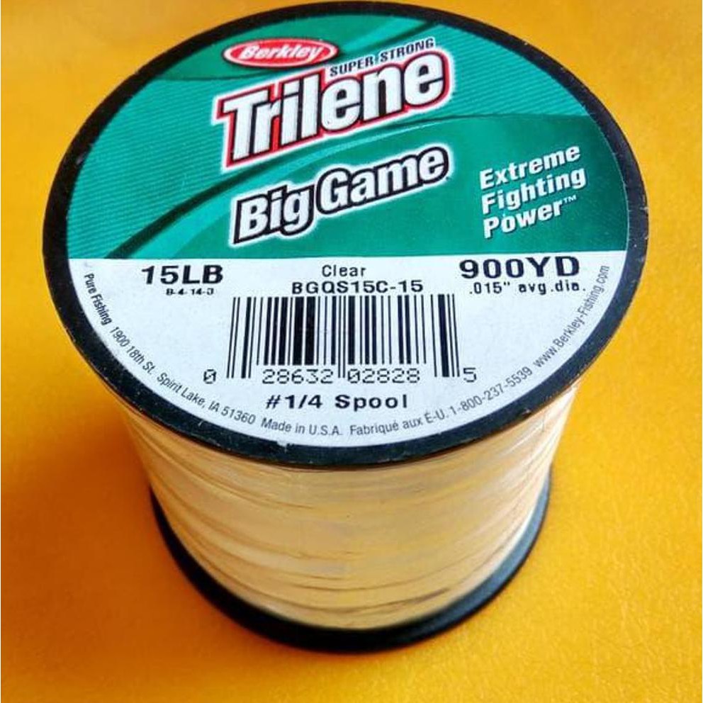 PROMO original product senar pancing berkley trilene big game tas alat pancing.joran.umpan jbe046