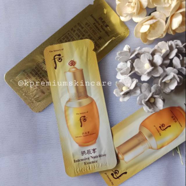 The history of whoo intensive nutritive essence / qi jin essence