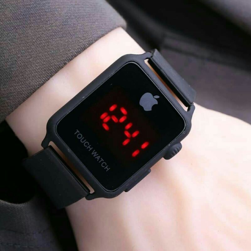 Jam Tangan Wanita Apple Watch Touch Rubber