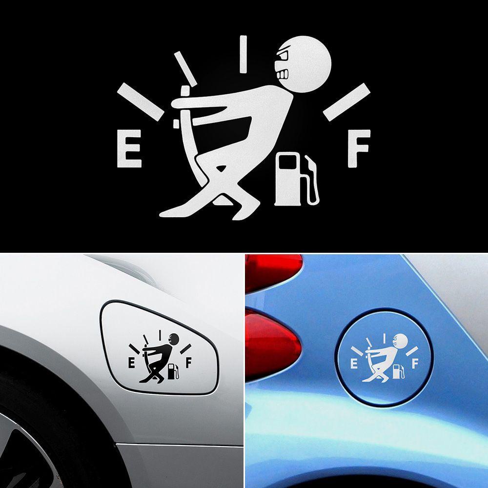 Suyou Sticker Reflektor Dekorasi Tangki Bensin Mobil Universal