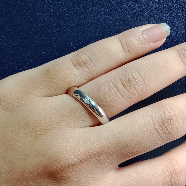 Cincin Emas 17K - 5 gr Kadar 750 - 951