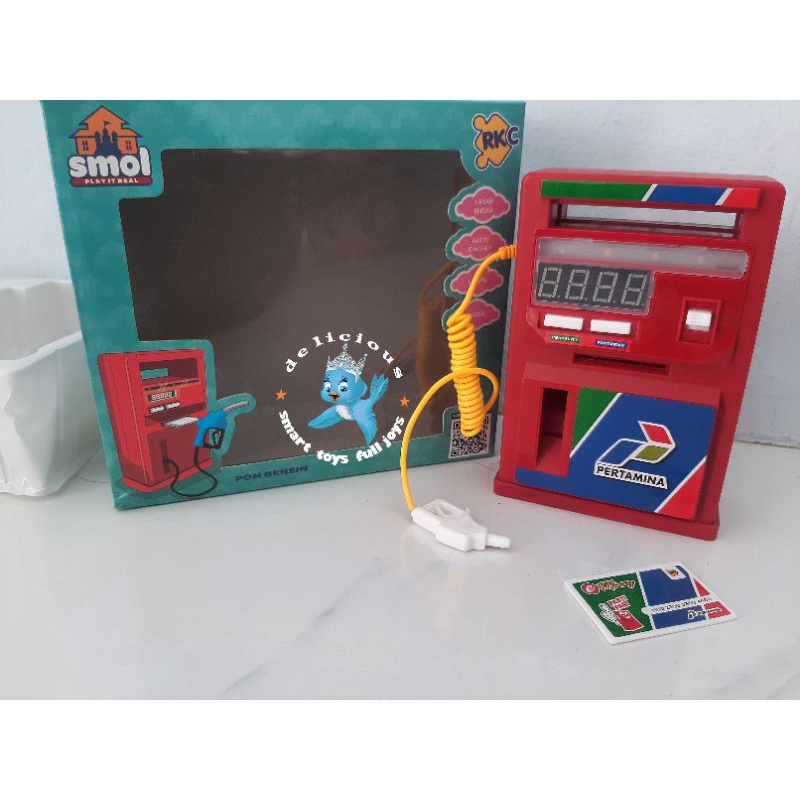 Mainan pom bensin mini