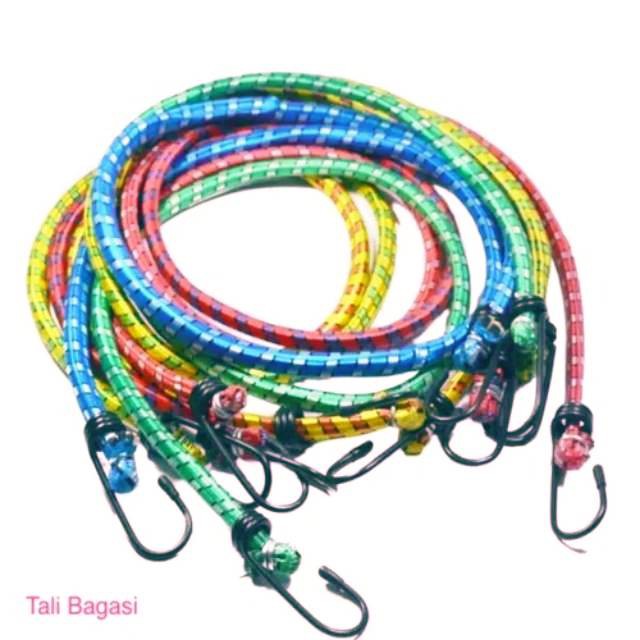 Tali Karet Bagasi Motor 1 Meter Kuat dan Aman - Random Colour