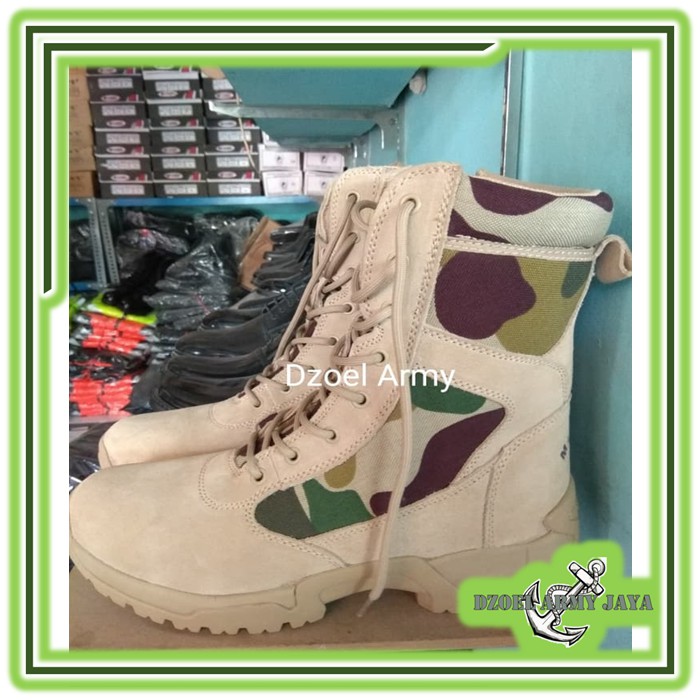 Sepatu PDL  Jatah Asli TNI AL KKO Marinir Surabaya