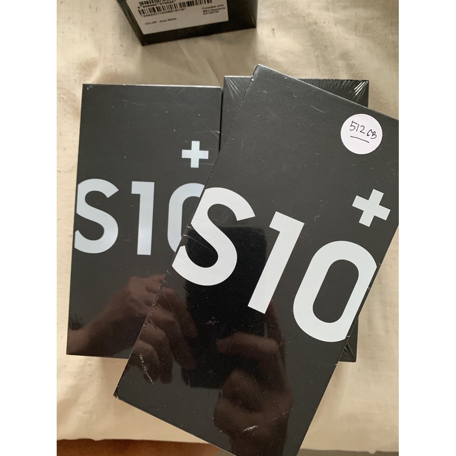 Samsung Galaxy S10 Plus + 8/512 - 8GB / 512GB - New - Garansi Resmi - Putih - Hitam