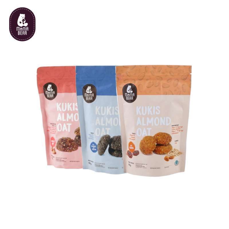 Mamabear kukis almond oat pelancar asi 150gr