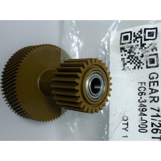 

Gear 71T/26T Mesin Fotokopi Canon IR 6570 Dan 5075 FC6 3494 000 Lokal