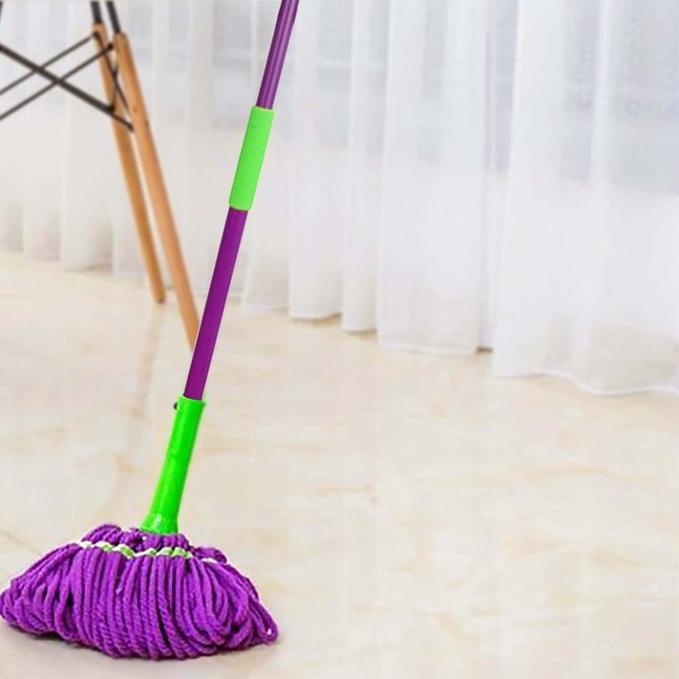 ✹ BAYAR DITEMPAT - Twist Mop Set Alat Pel Otomatis TB-4 ✲