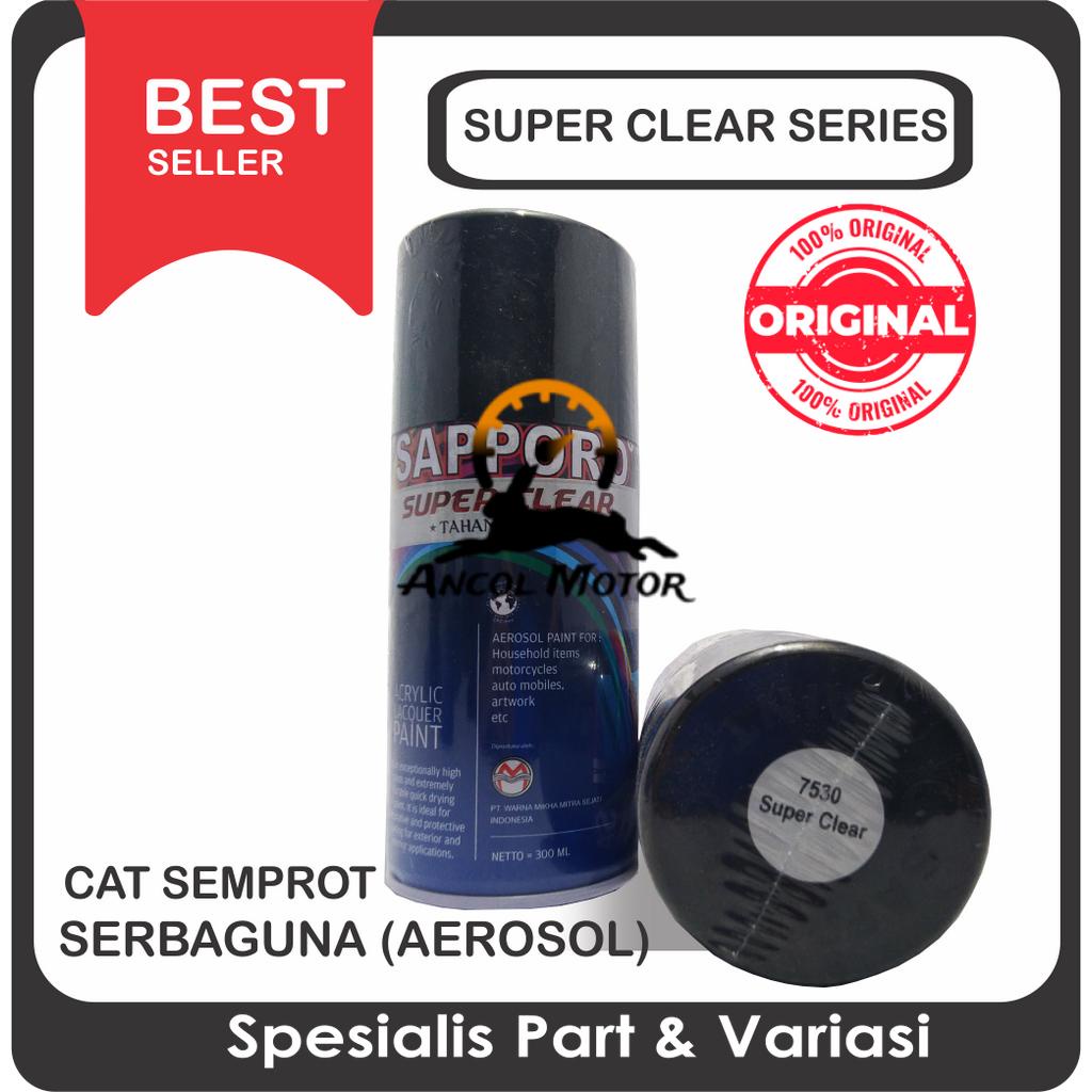 

Sapporo Super Clear Atau Gloss Doff Cat Semprot Pylox Saporo Paint