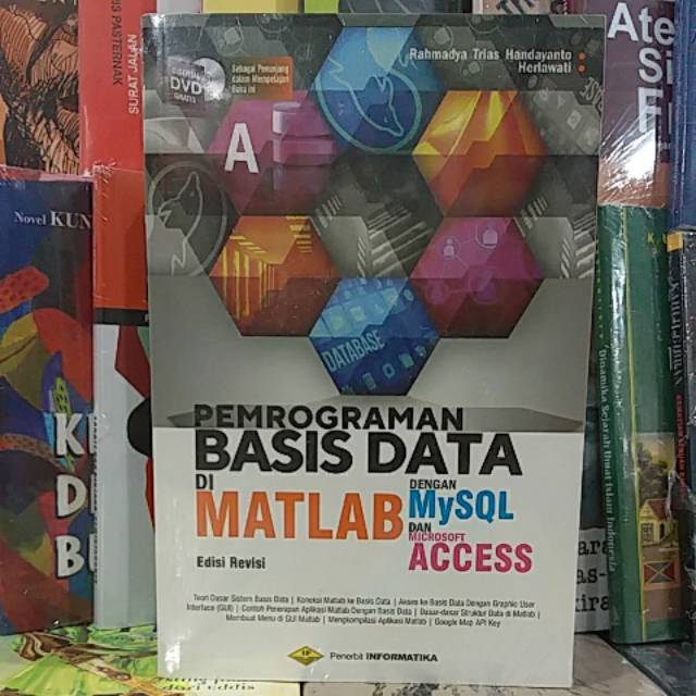 Jual Pemrograman Basis Data Di Matlab Dengan Mysql Dan Microsoft Access Shopee Indonesia 2842